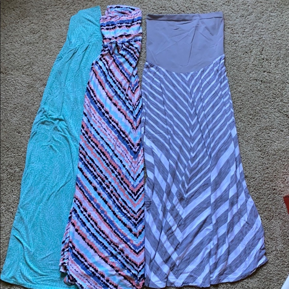 3 maternity dresses